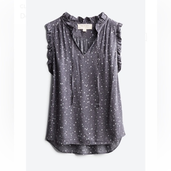 cloth & stone Tops - Cloth & Stone Delfina Ruffle Detail Top